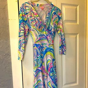 Lilly Pulitzer - wrap dress - worn once